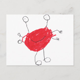 Funny Monster Briefkaart