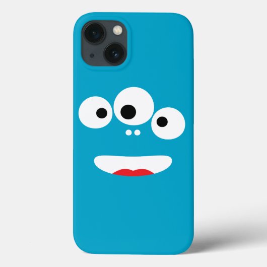 Funny Monster Face Case-Mate iPhone Case (Achterkant)