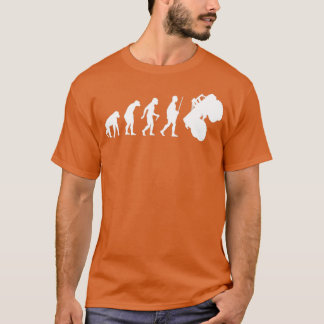 Funny Monster Size Truck Evolution Gift RV Radio C T-shirt