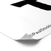 Funny Monster Troll Poster (Hoek)