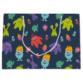 Funny monsters Gift Bag Groot Cadeauzakje (Voorkant)