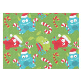Funny Monsters nappe de Noël (Devant (Horizontal))