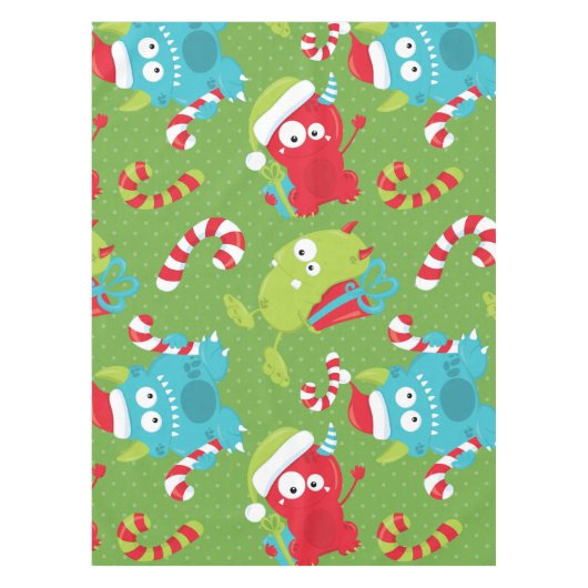 Funny Monsters nappe de Noël (Devant)