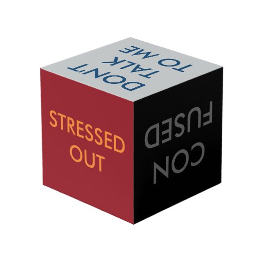 Funny Mood Cube Kubus (Achter hoekig)