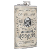 Funny Moonshine Hillbilly Medicine Custom Heupfles (Rechts)