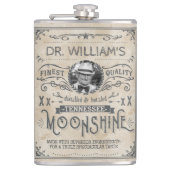 Funny  Moonshine Hillbilly Medicine Custom Heupfles (Voorkant)