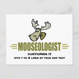 Funny Moose Briefkaart