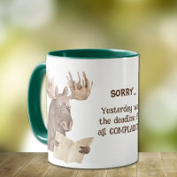 Funny Moose Klaplaint Deadline Kantoor