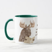 Funny Moose Klaplaint Deadline Kantoor Mok (Links)