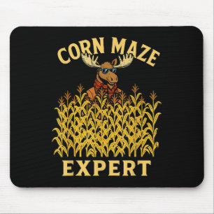 Funny Moose Maze Expert Herfst Kinder Halloween R Muismat