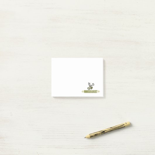 Funny Moose Post-it® Notes (Op bureau)