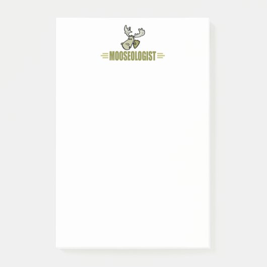 Funny Moose Post-it® Notes (Voorkant)