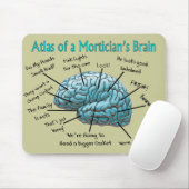 Funny Mortician Gifts Muismat (Met muis)