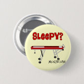 Funny Mortician Gifts Ronde Button 5,7 Cm (Voorkant /achterkant)