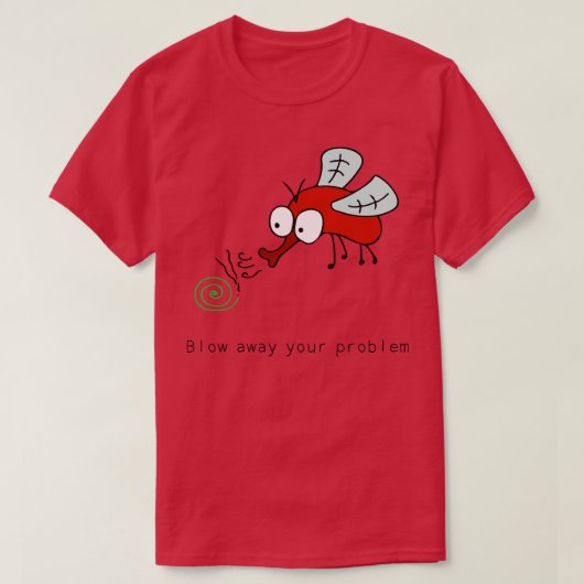 Funny Mosquito T-shirt (Design voorkant)