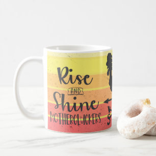 Funny Motherclucker Rooster Coffee Mok, Cup Koffiemok