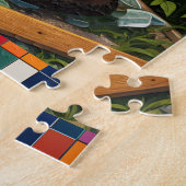 Funny Mother's Day jigsaw puzzle cat dog car crash (Côté)