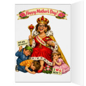 Funny Mother's Day - Queen For A Day (Intérieur (Gauche))