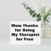 Funny Mother's Day Wenskaart Briefkaart (Staand voorkant)