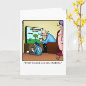 Funny Mother's Day Wenskaart Kaart (Gele Bloem)