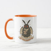 Funny Mothman Mug – Emotional Support Cryptid Coff Mok (Links)