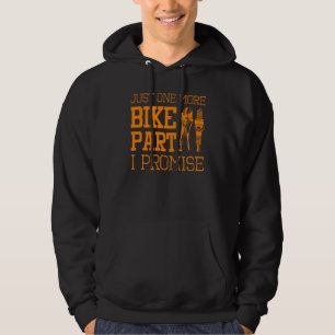 Funny Motorcycle Mechanic Mannen koelen nog een bi Hoodie