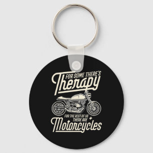 Funny Motorcycle Rider Rapy - Biker Gift Sleutelhanger
