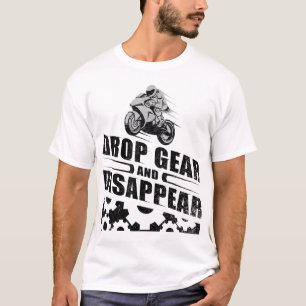 Funny Motorcycle Riders Gift for Motorbike Biker M T-shirt