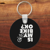 Funny Mountain Bike Sleutelhanger (Voorkant)