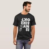 Funny Mountain Bike T-shirt (Voorkant volledig)