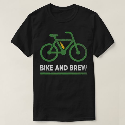 Funny Mountain Biking Bike and cycling T-shirt (Design voorkant)