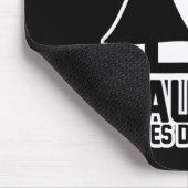 Funny Mountain Biking Warning - Caution Trees Do N Muismat (Hoek)