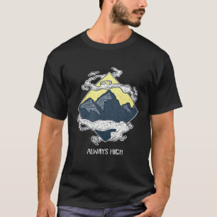 Funny Mountain Climate Rock klimt Hiking Campin T-shirt
