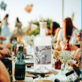 Funny Mountain Man Cool Liquor Bottle Label Likeurfles Etiket