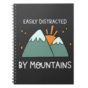 Funny Mountains Natuur Lover Notitieboek