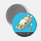 Funny Mouse Product Magneet (Voorkant / Achterkant)