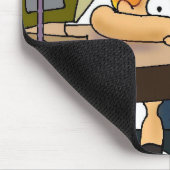 Funny mousepad for overthinker or perfectionist muismat (Hoek)