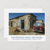 Funny Moving Aankondiging (Voorkant / Achterkant)