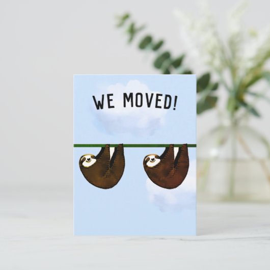 Funny Moving Faire-part (Debout devant)