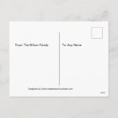 Funny Moving Notice Modèle de carte postale (Dos)