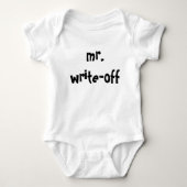 Funny Mr Right Spoof Romper (Voorkant)