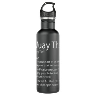 Funny Muay Thai & Thai Boxing - Muay Thai Definiti Waterfles