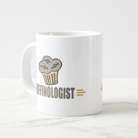 Funny Muffin Jumbo Beker (Voorkant links)