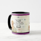 Funny Mug Coffee Best Friend Gift "Fairytale" Mok (Voorkant links)