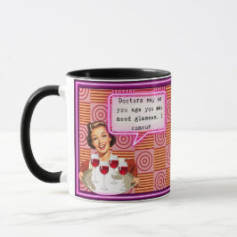 Funny Mug Coffee Best Friend Gift "Glasses" Mok