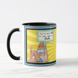 Funny Mug Coffee Best Friend Gift "Hot Flash" Mok