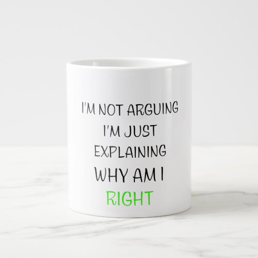 Funny mug extra grote beker (Voorkant)