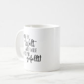 Funny Mug for Girls in German (Devant gauche)