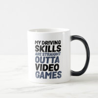 Funny Mug for Racing Games Gamer and Geek