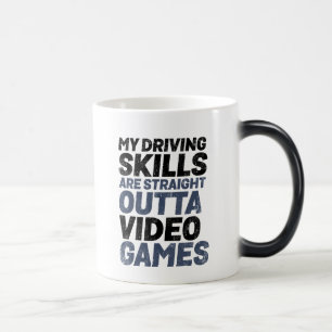 Funny Mug for Racing Games Gamer and Geek Magische Mok